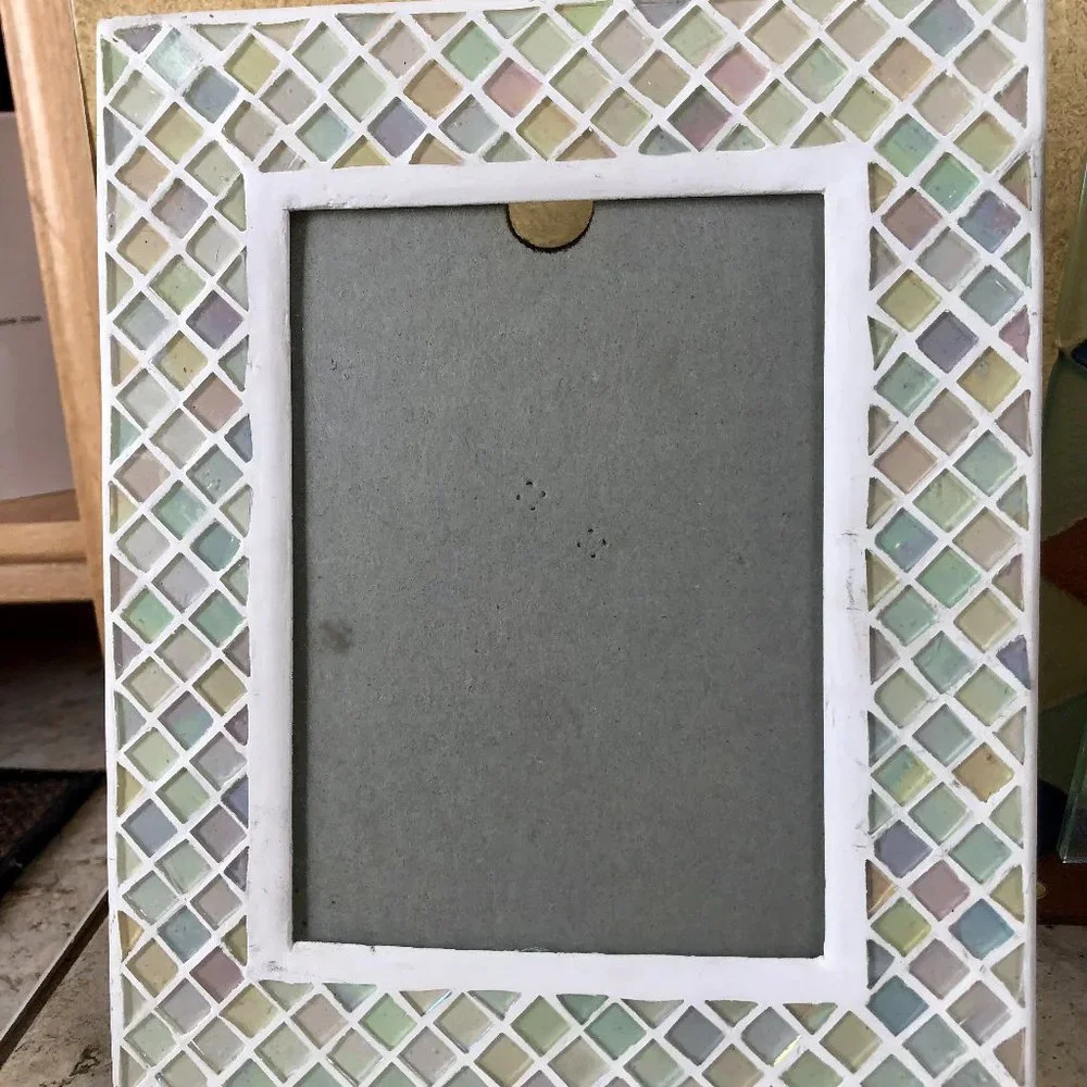 Mosaic Glass frame for 5 x 7 Tile Glass 4
